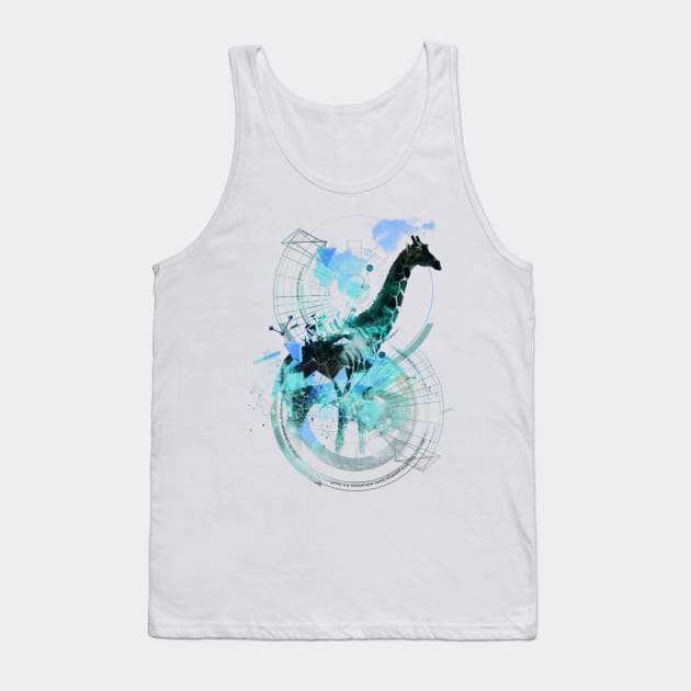 Infinite Species - Wildlife Art Design Tank Top by CyncorArtworks